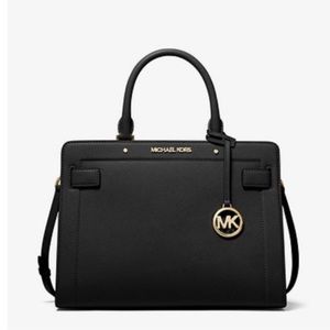 Michael Kors Rayne Medium Leather Satchel
